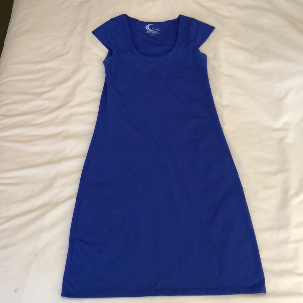 Blue Mini/Midi Dress- Size medium
